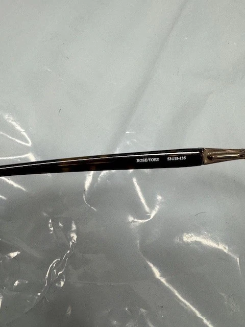 Marco de 2 gafas Laura Ashley Mia - Rosa Borgoña - 53-15-135 Foto 3 de 4