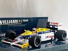 Minichamps 1/43 Williams Honda FW11 F1 Grand Prix 1986 #5 Nigel Mansell Minicar