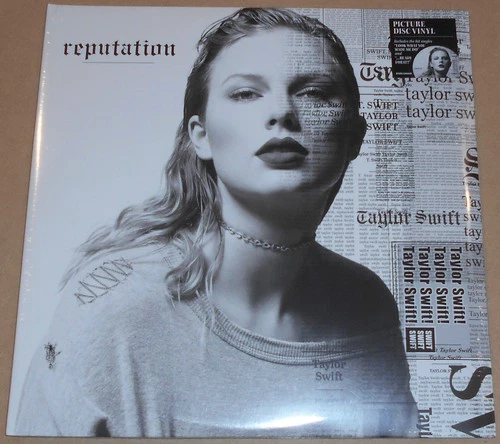 Taylor Swift Reputation Vinyl Picture Disc 2-LP Sealed Look What You Made Me Do