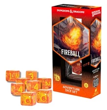 SDZ2002-25 Sirius Dice Dungeons & Dragons: Adventure Dice - Fireball