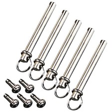 5 Sets Folding Fan Shaft Rivets and Nuts Fixing Fittings Repair Repairing