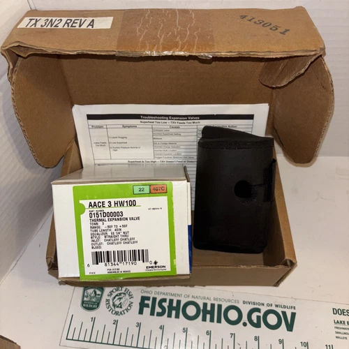 EMERSON TX3N2 REV A THERMAL EXPATION VALVE