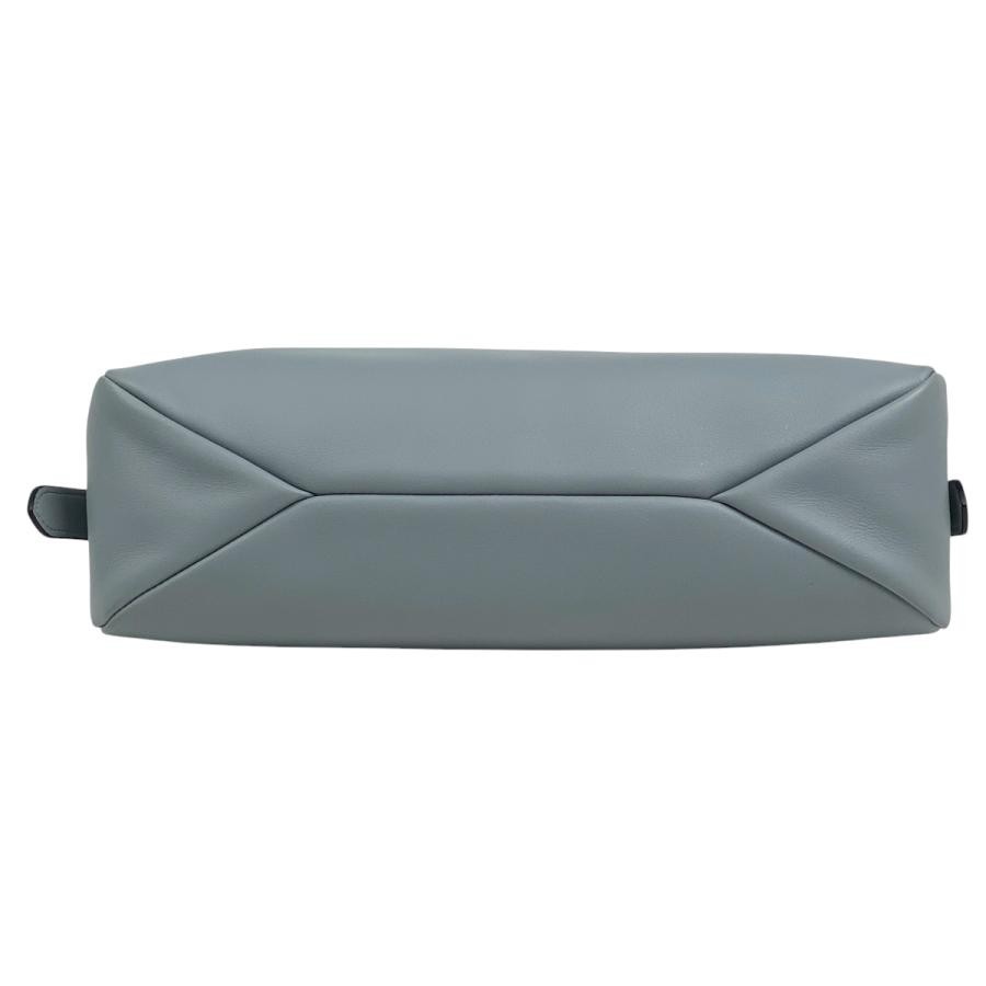 Prada Eme Medium Leather Shoulder Bag 1BC229 Gray with Dust Bag #BS352 thumbnail 5