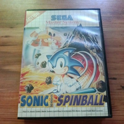 Sega Master System Sonic the Hedgehog Spinball CIB Selten