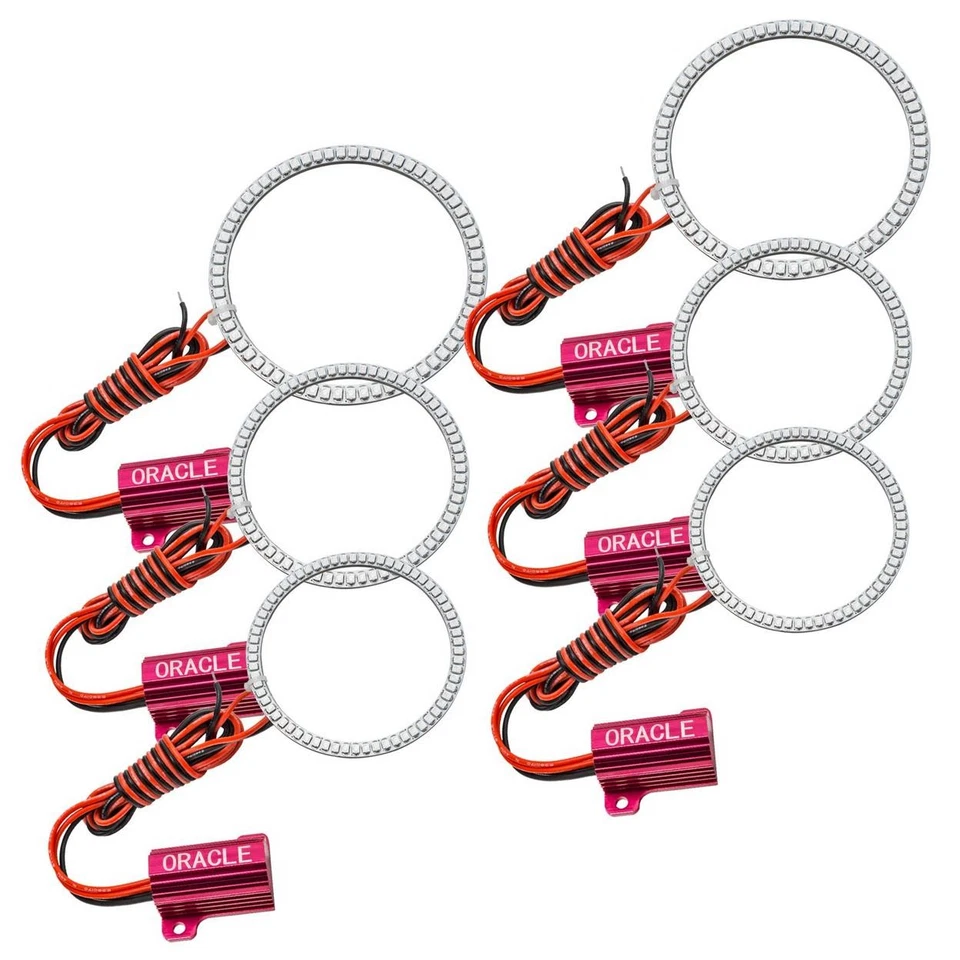 Conjunto de emissor anel halo farol Oracle - 2002 thru compatível com 2004 Chrysler Concorde L - Imagem 2 de 4