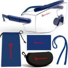 Safety Glasses & Goggles – ANSI Z87, Adjustable, 5X Anti-Fog Clearshield™ Lenses