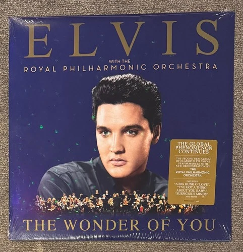 Elvis Pressley w/ RPO THE WONDER OF YOU, 2x Vinyl LP, New Sealed w/ Hype Sticker