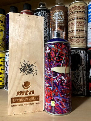 Mr. Andre Saraiva A Montana Spray Paint Can Limited Street Art Graffiti