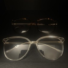 2 Pack Blue Light Blocking Glasses, Anti-Glare Men Women Gaming Reading Sleep