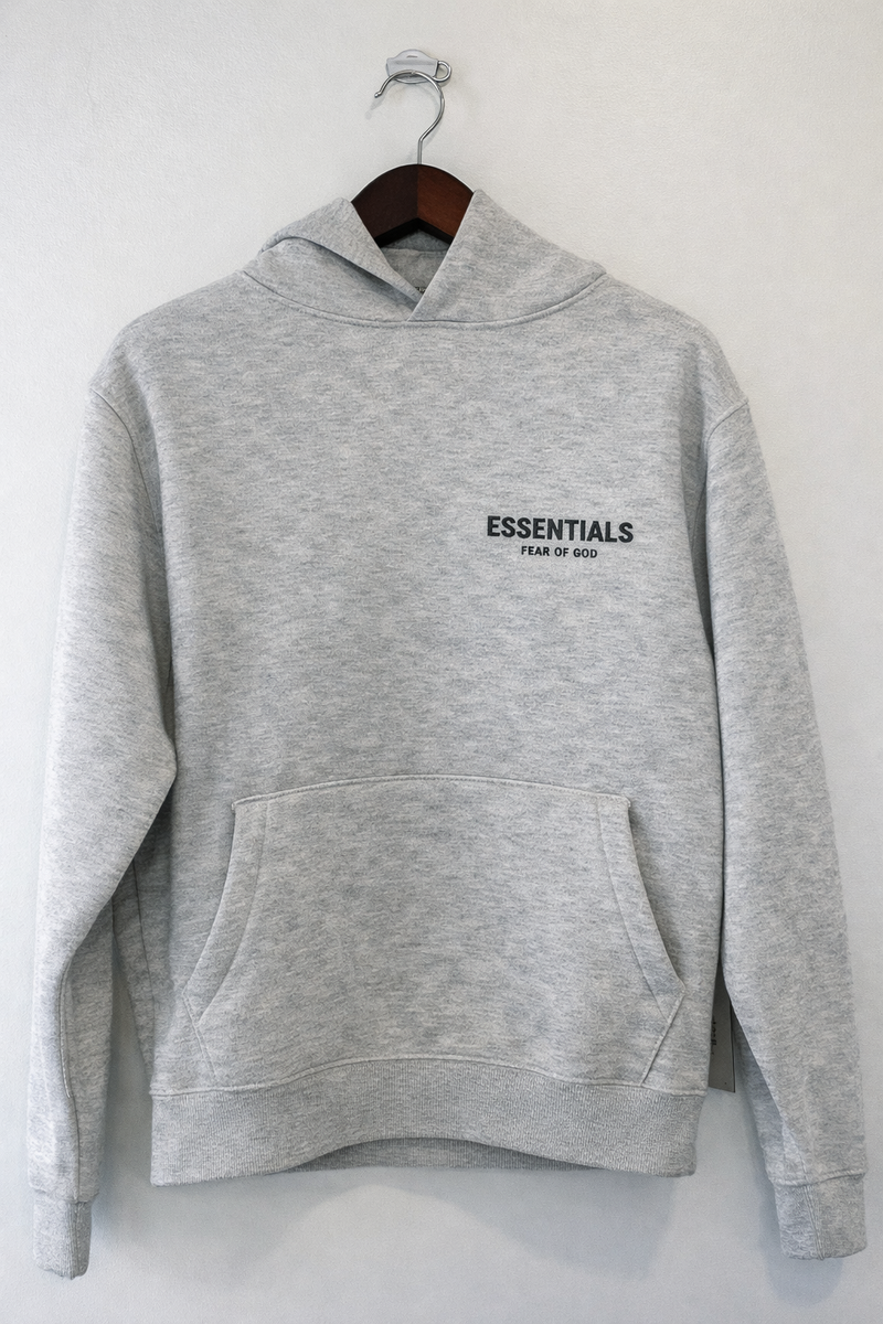 Fear of God Essentials Hoodie Light Oatmeal SS22 | eBay