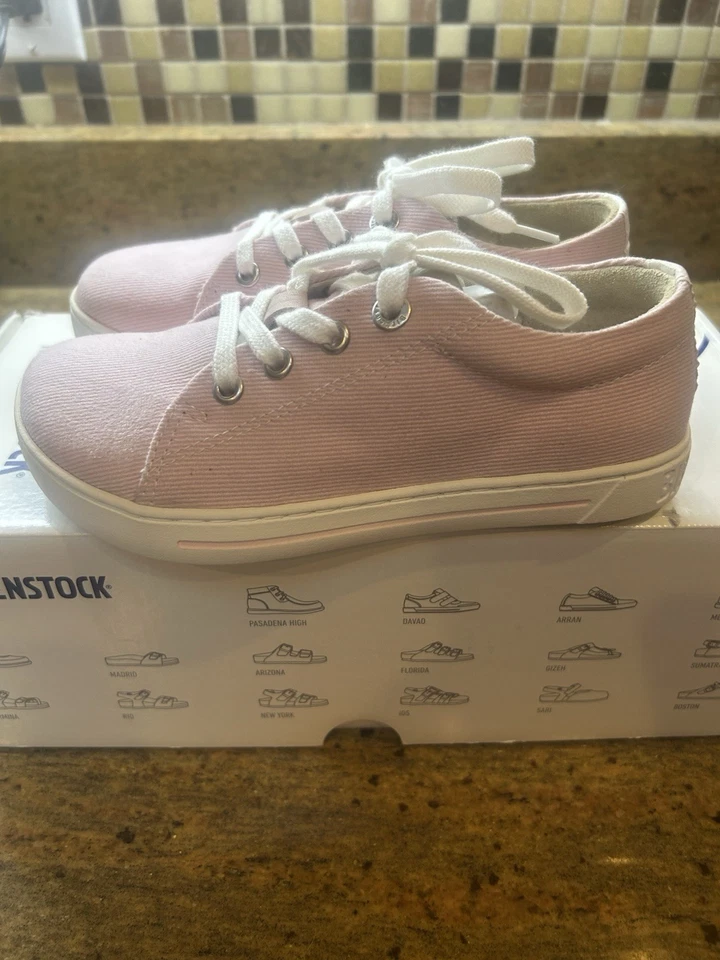 birkenstock Kids 12 Pink Beads Shoes - Imagem 2 de 4