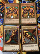 Exodia The Forbidden One MGED-EN005 x2  PGL2-EN022  PGL2-EN025 4 card lot