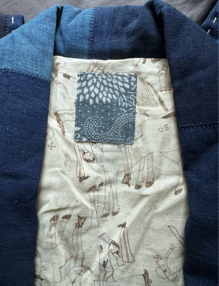 Visvim ICT Kerchief Kofu Kimono down size 1 full set - Image 3 of 4