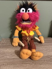 The Muppets Animal Drummer Plush Holding Drumsticks Disney/Just Play 14  