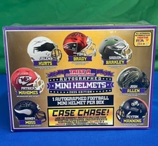 Tristar Hidden Treasures Autographed Mini Helmets Sealed 2025 Edition (NEW)