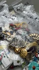 7+lbs Huge Lot Costume Jewelry Pins Keyring Pins Button Cover VTG Junk Art Craft