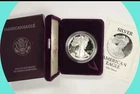 AMERICAN SILVER EAGLE 1.094 TROY oz US $1 DOLLAR MS+++++ FLASH PROOF GEM 69 OGP