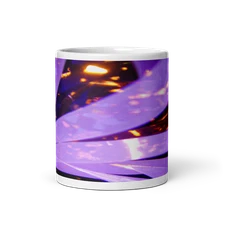 Festive Lights and Ribbons Ceramic 11 oz Mug