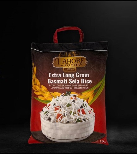 Organic Aged Extra Long Grain White Basmati Sella Rice, 20 lbs Easy-to-Cook - Picture 3 of 8