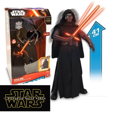 STAR WARS Das Erwachen der Macht KYLO REN Interaktiv 41 cm -Neu-Italien