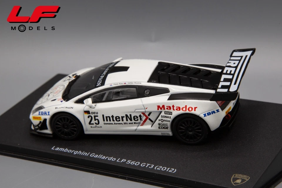 1:43 Lamborghini Gallardo LP 560 GT3 2012 - Lamborghini Collection - Immagine 2 di 3