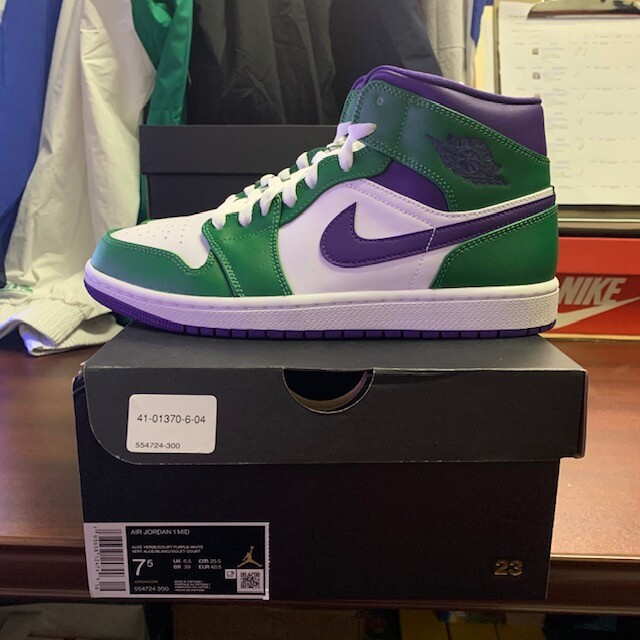 jordan 1 mid aloe verde