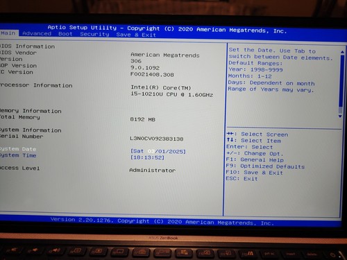 Asus Zenbook 14 UX434F UX434FA Motherboard i5-10210U 8GB RAM - Bild 2 von 8