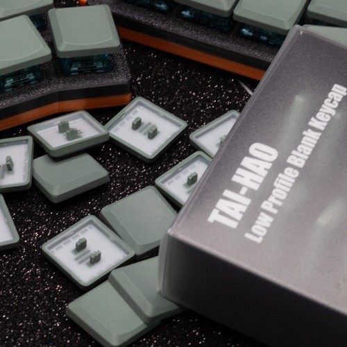 Taihao THT 1U Thins Keycap teclas de bajo perfil para teclado mecánico Kailh - Imagen 2 de 17