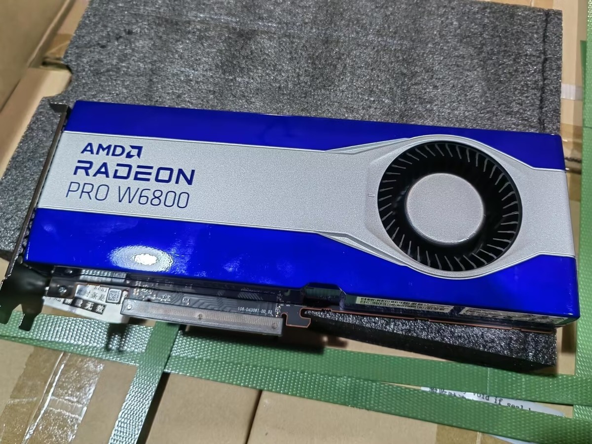 AMD RADEON PRO W6800 32GB DDR6 GPU Graphics Video Card | eBay