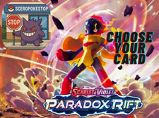 Pokemon TCG Paradox Rift Singles Choose Your Card Reg/Holo/Reverse Holo NM/M