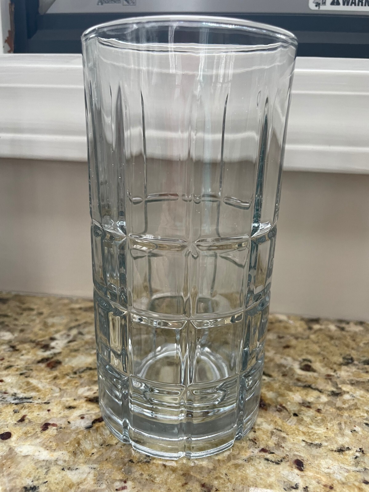 Anchor Hocking - Tartan (Manchester) Clear - Flat Tumbler - 12 oz. - 5 3/8