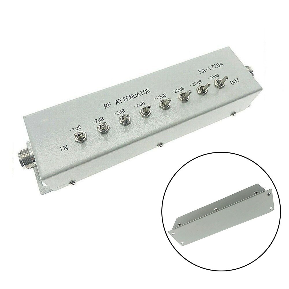 82DB Variable Step Attenuator 50 OHM for Ham Radio Transmitter Superior