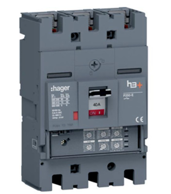 Hager Leistungsschalter h3+ P250 HET040JR IP40 automatische Sicherungsautomat