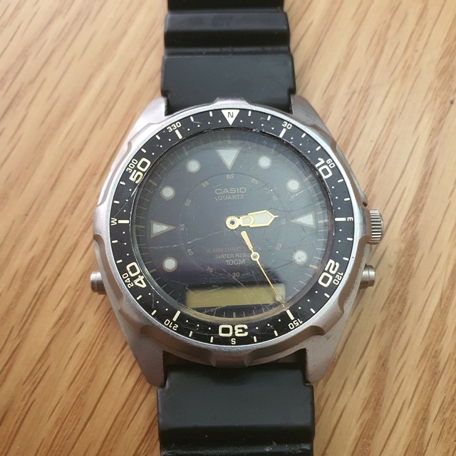 casio quartz alarm chronograph