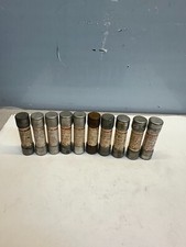 GOULD SHAWMUT OT-10- 10AMP, 250V, 1-TIME FUSES LOT OF 10 TEST GOOD SHELF WEAR