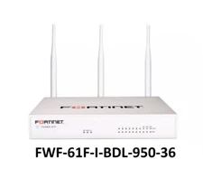 Fortinet Firewall FortiWiFi FWF-61F-BDL-950-36 3 years UTP license  10 x GE RJ45