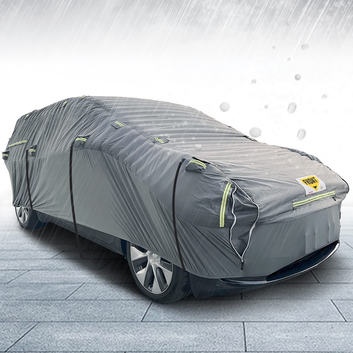 WARSUN Car Cover for Hail Protection Inflatable Liner Portable Car