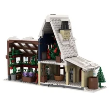 ZITIANYOUBUILD Winter House 1423 Piece for Ages 14 and Up MOC-126301 Set