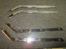 67 corvette chrome plated seat frame hockey stick GM 327 427 350 390 435