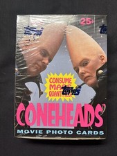 CONEHEADS Topps 1993 Trading Cards Wax Box Sealed  🔥 Chris Farley RC
