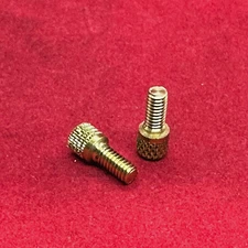 Solid Brass Knurled Thumb Screw - 8-32 - UNC - Qty 25