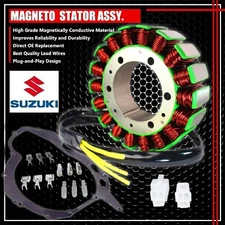 FOR 03-07 SV 1000 LEAD MAGNETO COIL GENERATOR OE STATOR ASSY +GASKET 32101-16G00