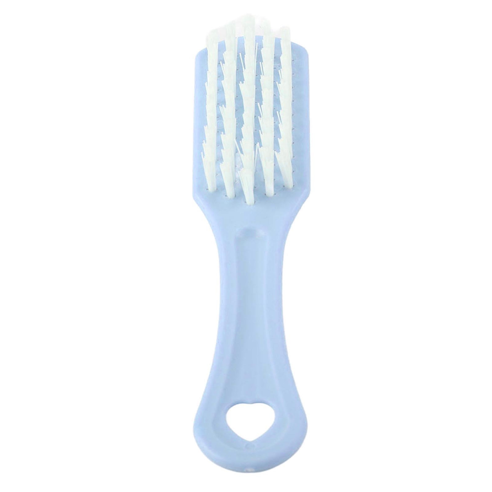 Multi Functional Blue Shoe Cleaning Brush with Nylon Bristles Scrubber Tool