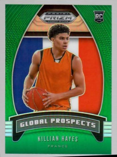 2020 Panini Prizm Draft Picks Collegiate #96 Killian Hayes Green