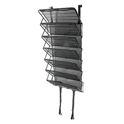 Storesmith Shoe Rack StoreSmith Over The Door Shoe Rack Tier BLACK
