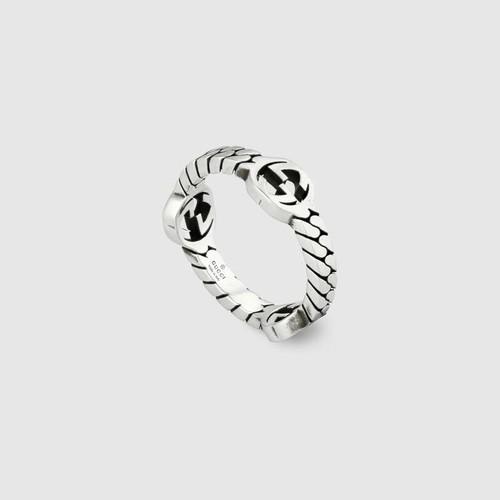 RING GUCCI Interlocking G Gourmette