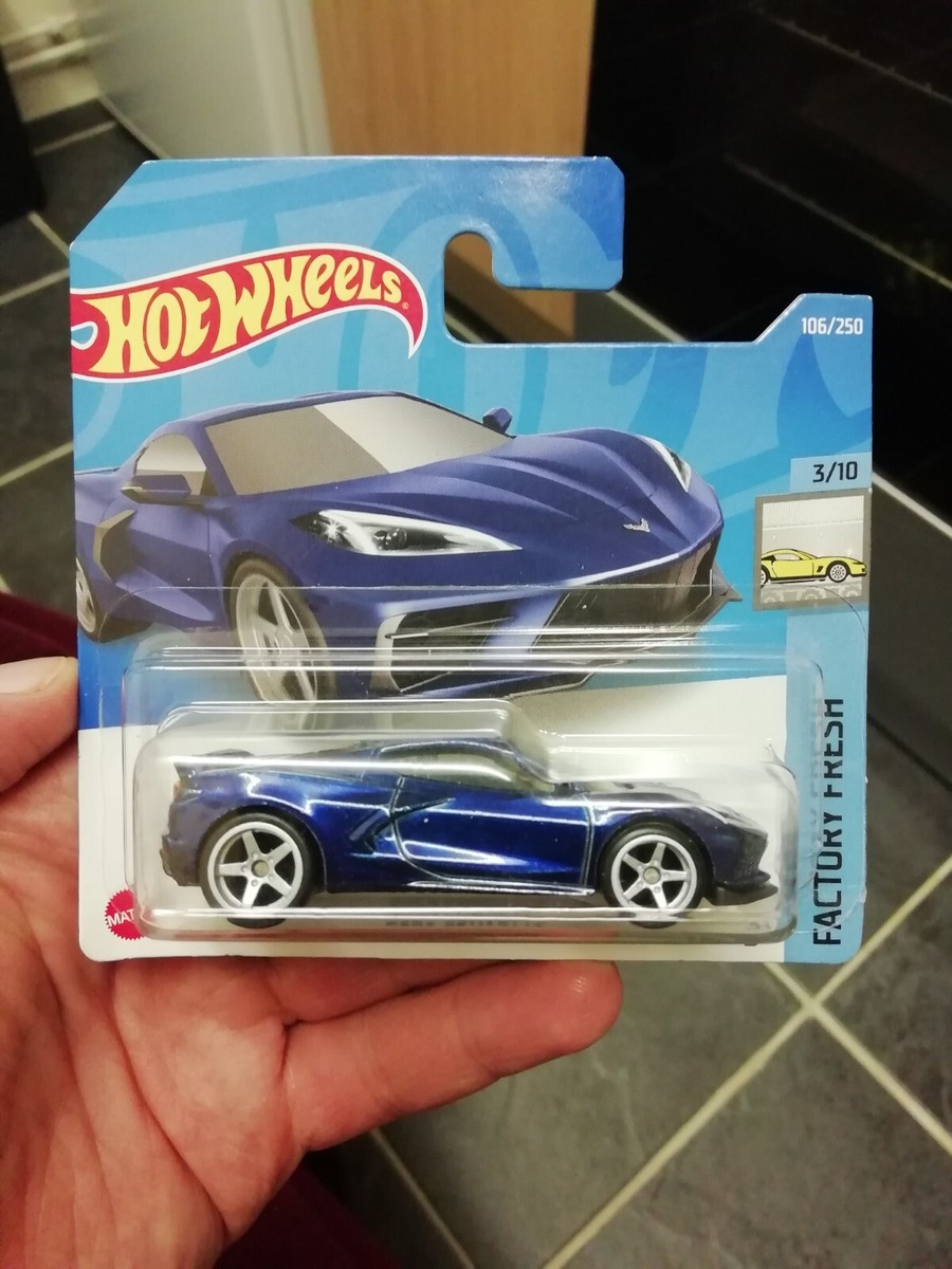 ホットウィール 2020 コルベット - 2022スーパートレジャーハント Hot wheels 2020 CORVETTE Super Treasure Hunt short card 2022
