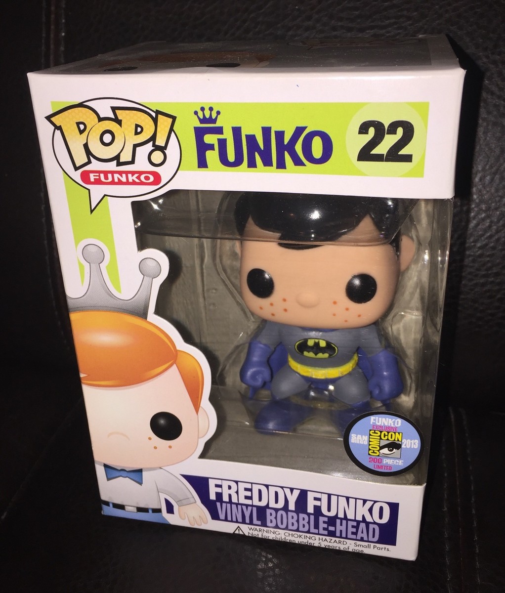 POP BATMAN DC FREDDY FUNKO FUNDAYS SDCC 2013 VINYL FIGURE ONLY 200