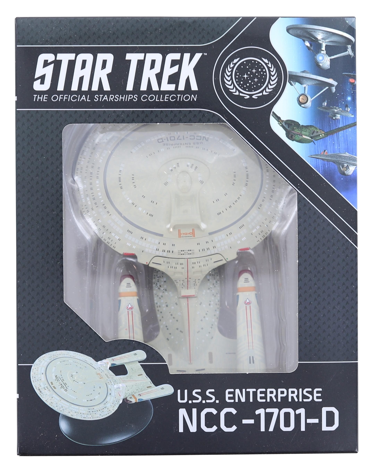 Star Trek Starship Modell Eaglemoss Star Trek Starships Collection Nr. 84 - United  Earth Starfleet NX-Alpha Modell Handbemaltes Raumschiff, image size:1250x1600