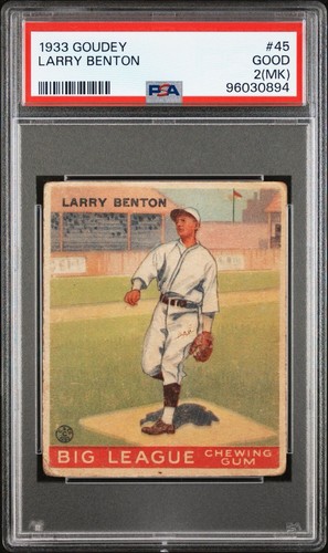 1933 Larry Benton #45